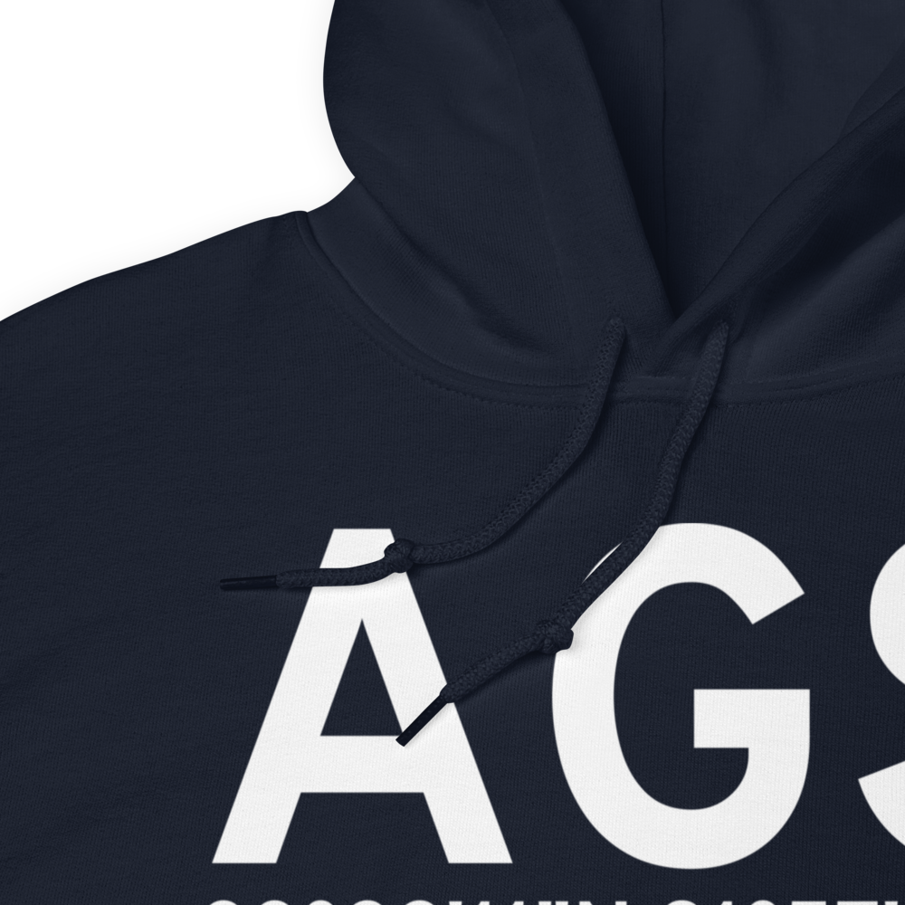 Augusta (KAGS) Airport Hoodie Sweatshirt 