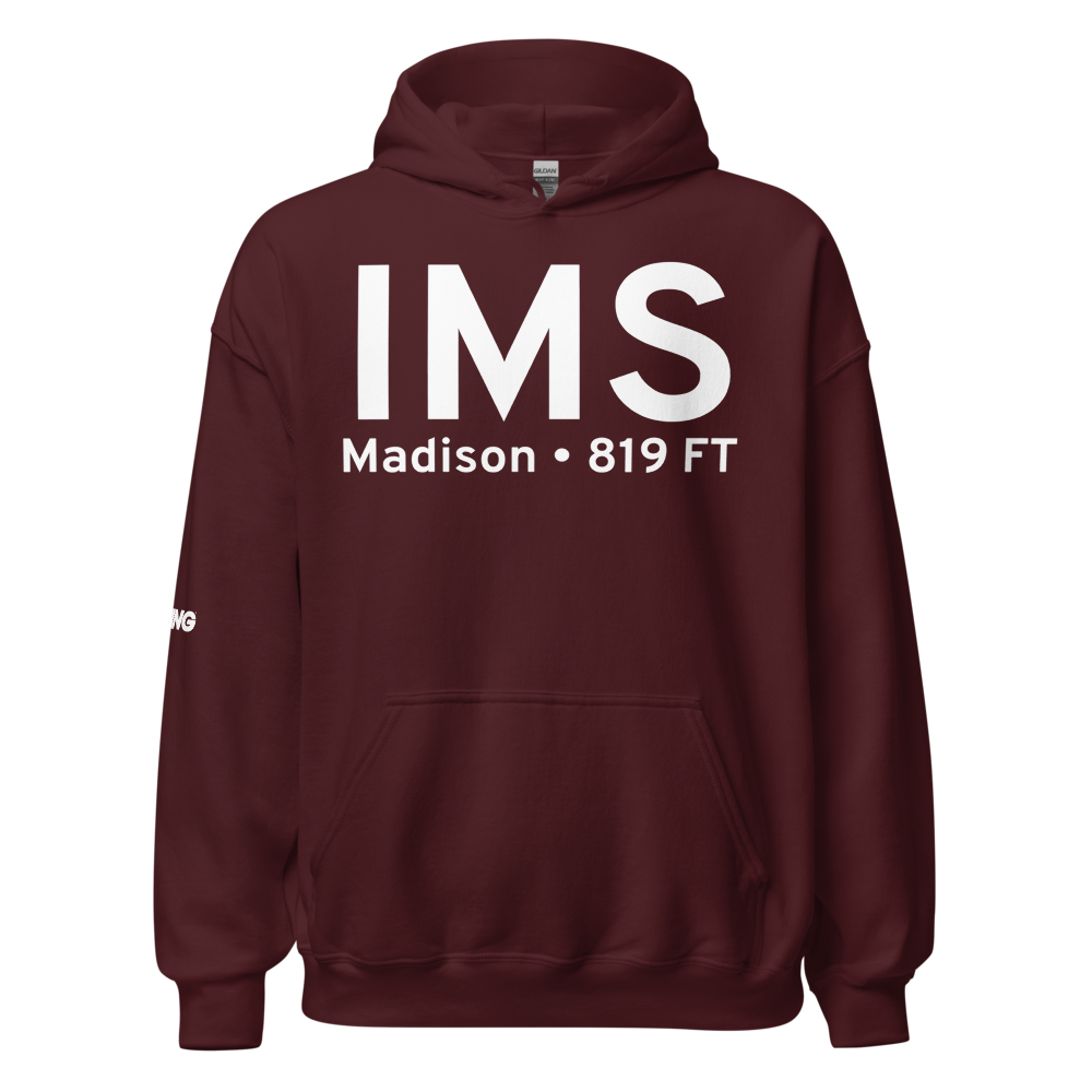 Madison (KIMS) Airport Hoodie Sweatshirt 