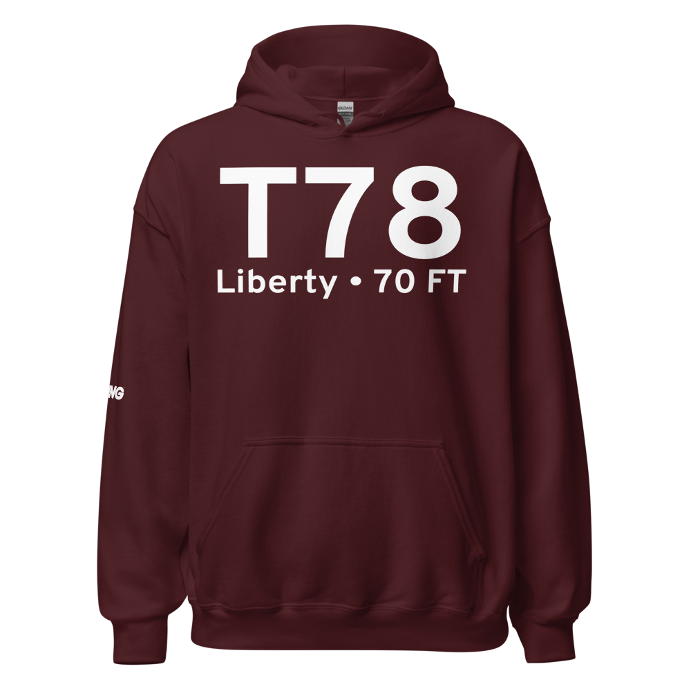 Liberty (KT78) Airport Hoodie Sweatshirt 