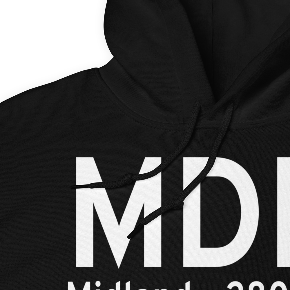 Midland (KMDD) Airport Hoodie Sweatshirt 