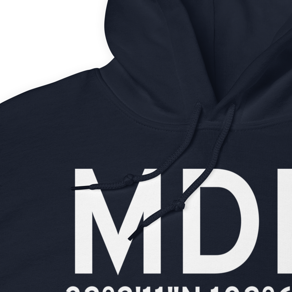 Midland (KMDD) Airport Hoodie Sweatshirt 
