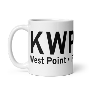 West Point (KWP) Airport Mug