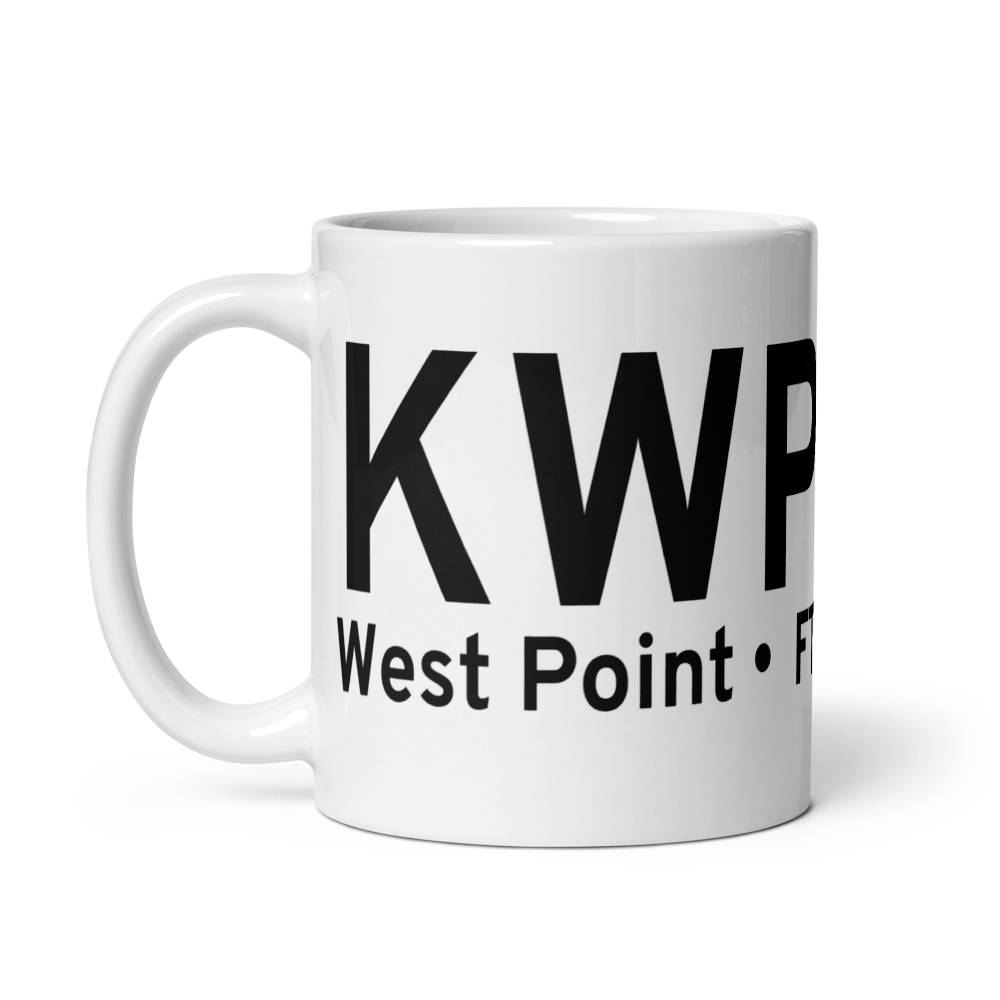 West Point (KWP) Airport Mug 