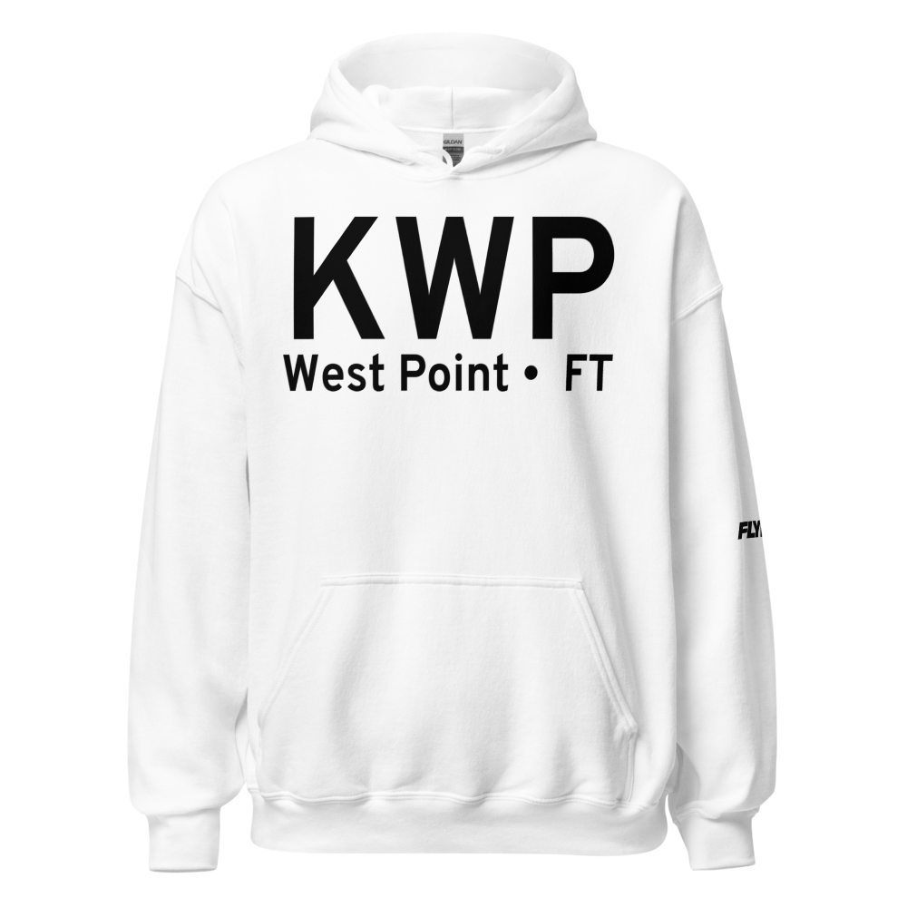 West Point (KWP) Airport Hoodie Sweatshirt 