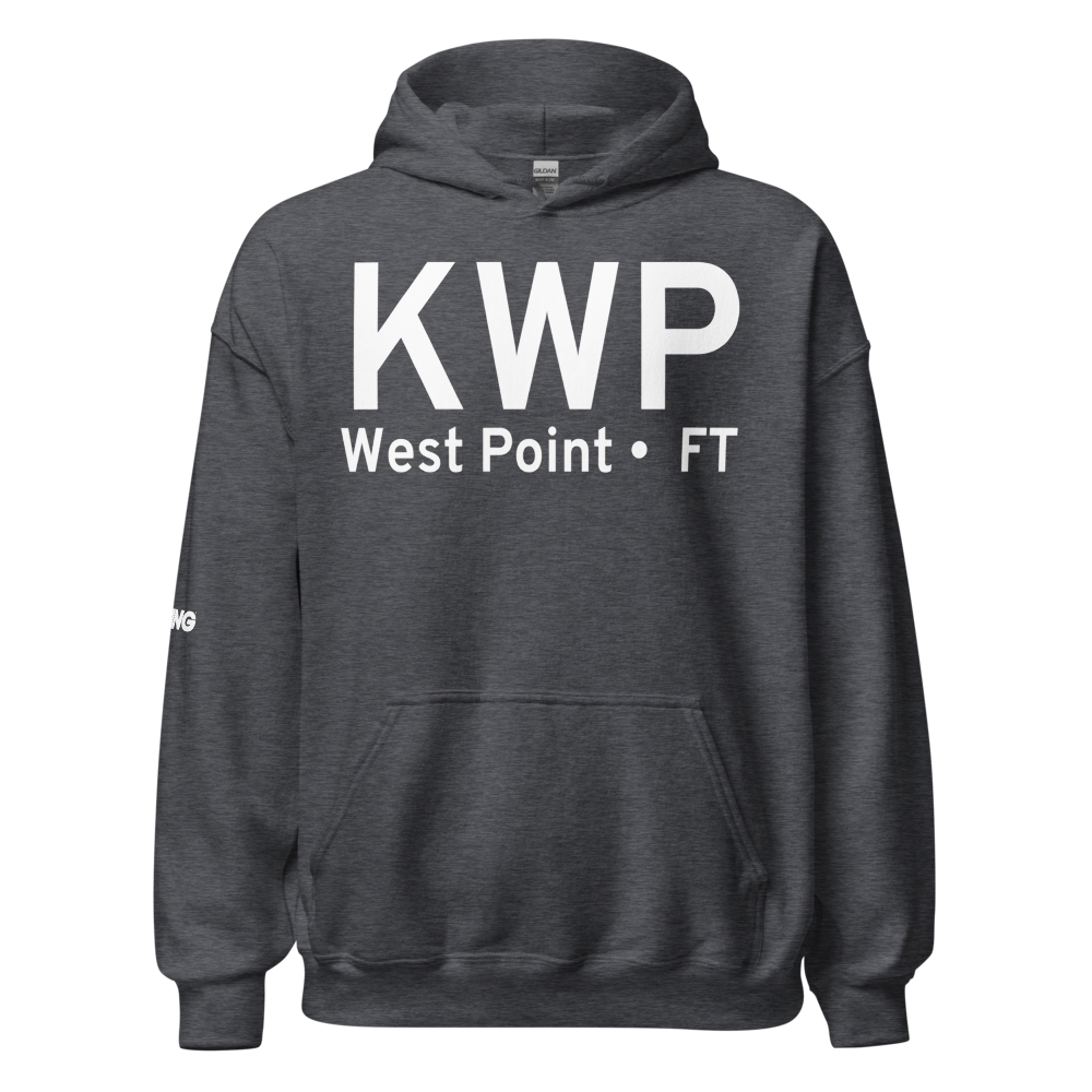 West Point (KWP) Airport Hoodie Sweatshirt 