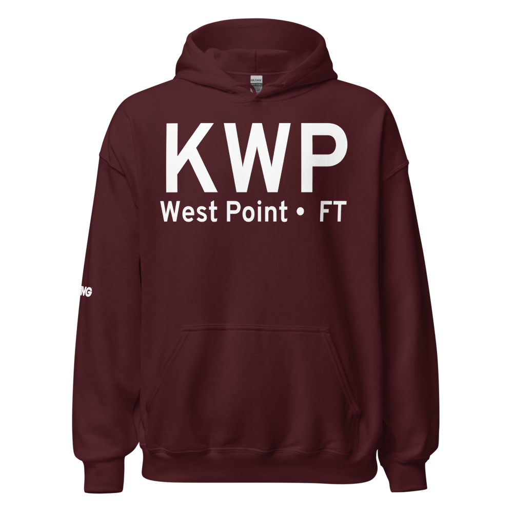 West Point (KWP) Airport Hoodie Sweatshirt 