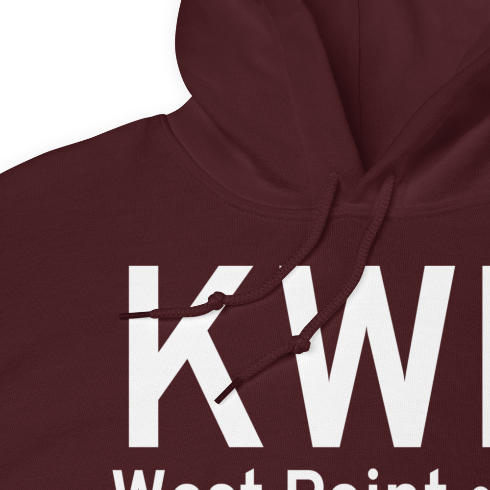 West Point (KWP) Airport Hoodie Sweatshirt 