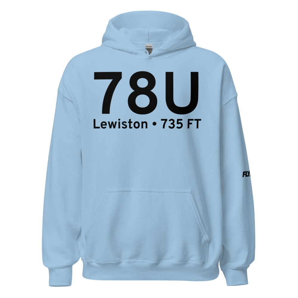 Lewiston (78U) Airport Hoodie Sweatshirt 