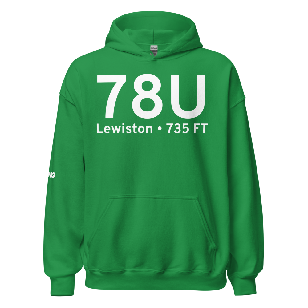 Lewiston (78U) Airport Hoodie Sweatshirt 