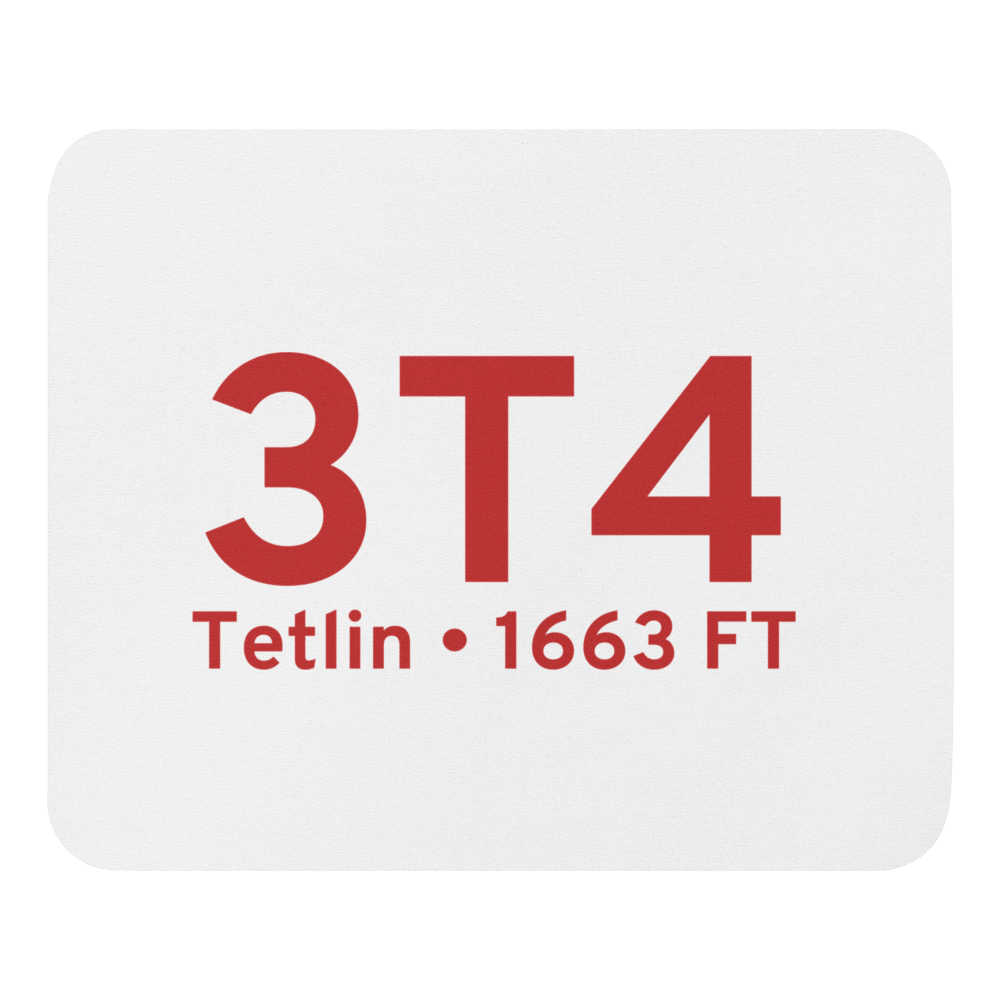 Tetlin (3T4) Airport  Mouse Pad 