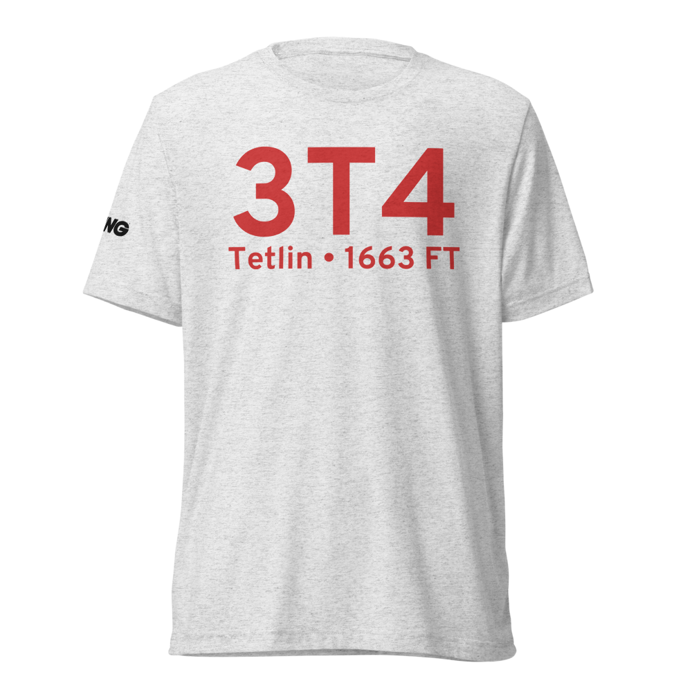 Tetlin (3T4) Airport Tri-blend T-Shirt 