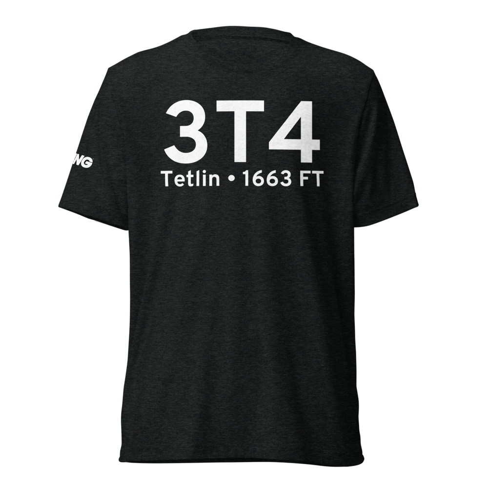 Tetlin (3T4) Airport Tri-blend T-Shirt 