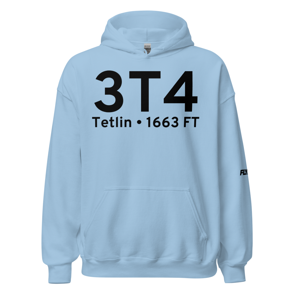 Tetlin (3T4) Airport Hoodie Sweatshirt 