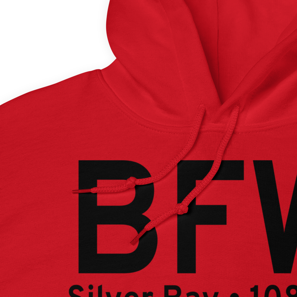 Silver Bay (KBFW) Airport Hoodie Sweatshirt 