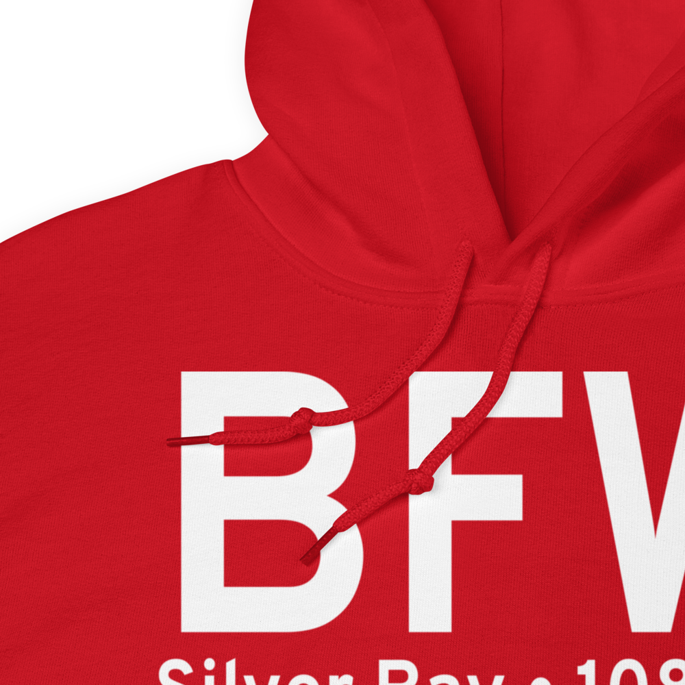 Silver Bay (KBFW) Airport Hoodie Sweatshirt 