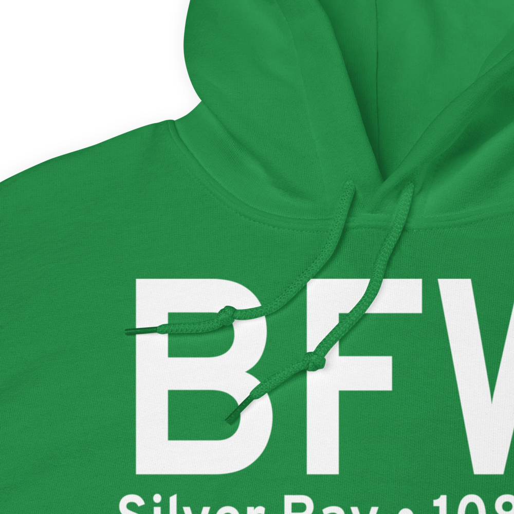 Silver Bay (KBFW) Airport Hoodie Sweatshirt 