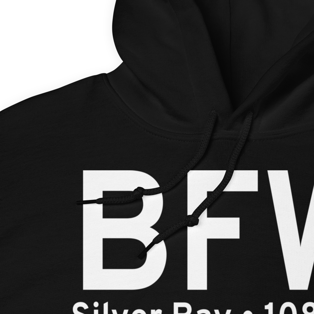 Silver Bay (KBFW) Airport Hoodie Sweatshirt 