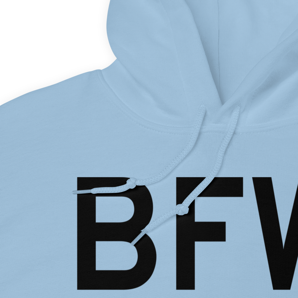Silver Bay (KBFW) Airport Hoodie Sweatshirt 