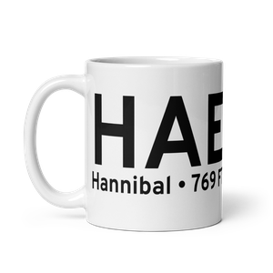 Hannibal (KHAE) Airport Mug