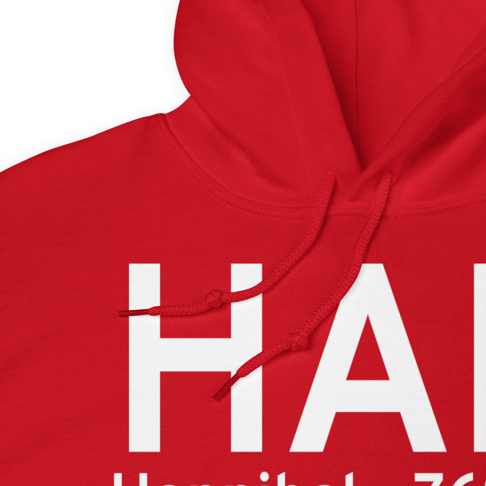 Hannibal (KHAE) Airport Hoodie Sweatshirt 