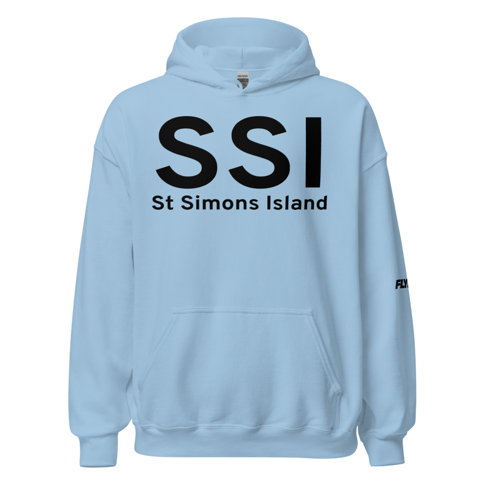 St Simons Island (KSSI) Airport Hoodie Sweatshirt 