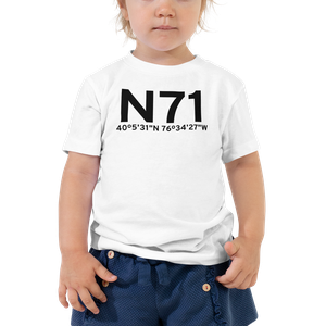 Mount Joy/Marietta (KN71) Airport Toddler T-Shirt