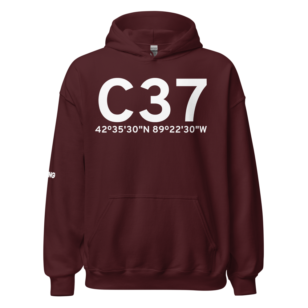Brodhead (C37) Airport Hoodie Sweatshirt 