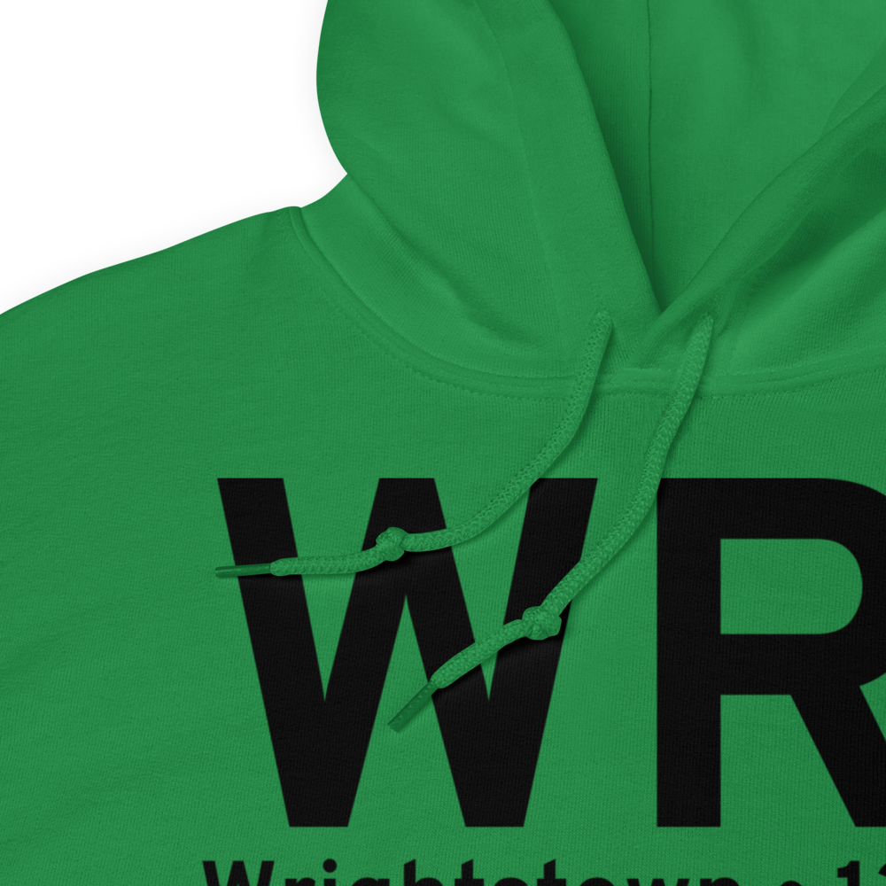Wrightstown (KWRI) Airport Hoodie Sweatshirt 