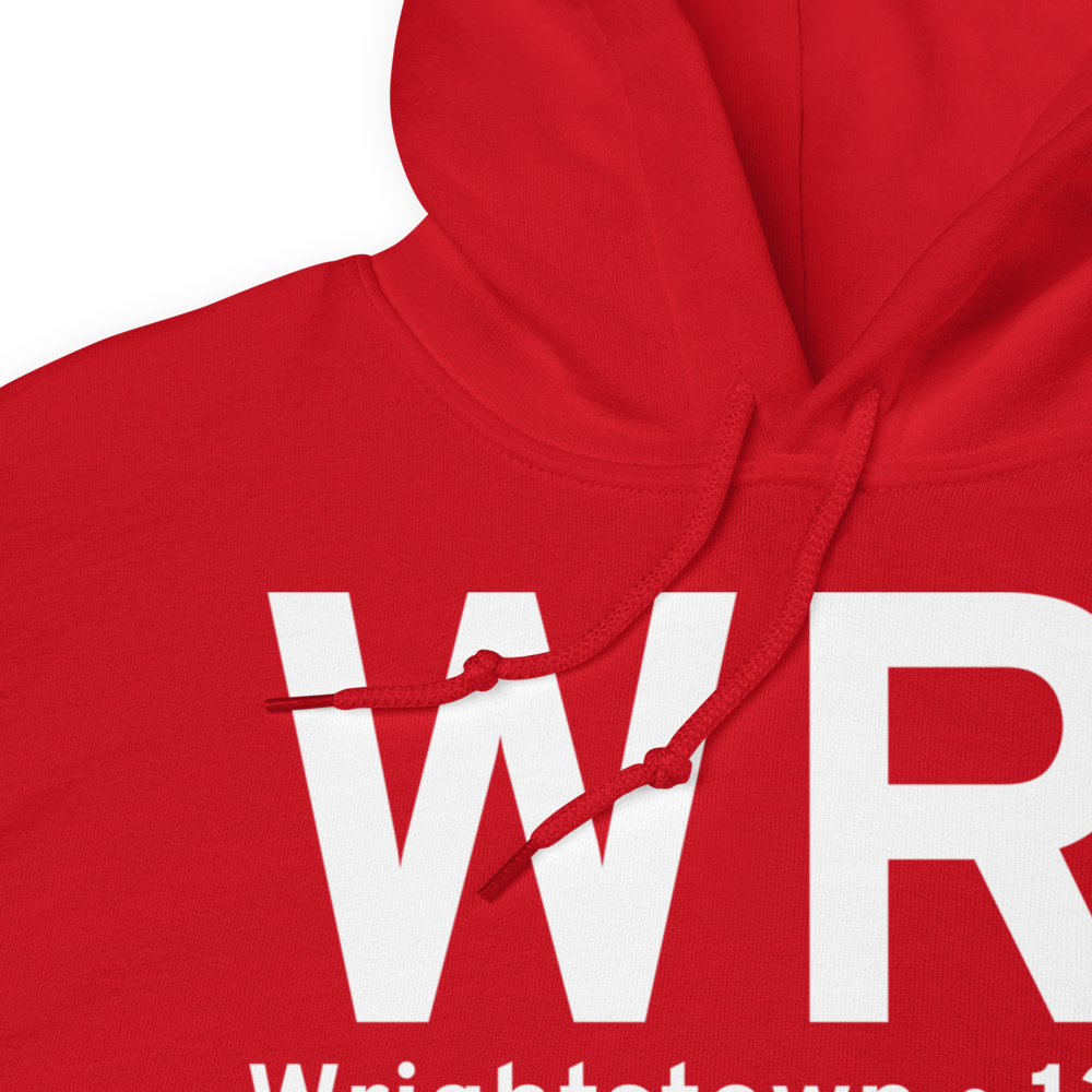 Wrightstown (KWRI) Airport Hoodie Sweatshirt 
