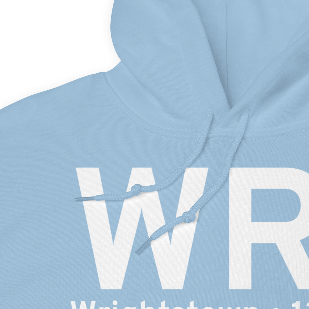 Wrightstown (KWRI) Airport Hoodie Sweatshirt 