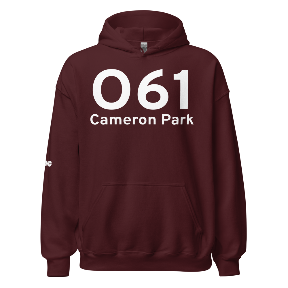 Cameron Park (KO61) Airport Hoodie Sweatshirt 