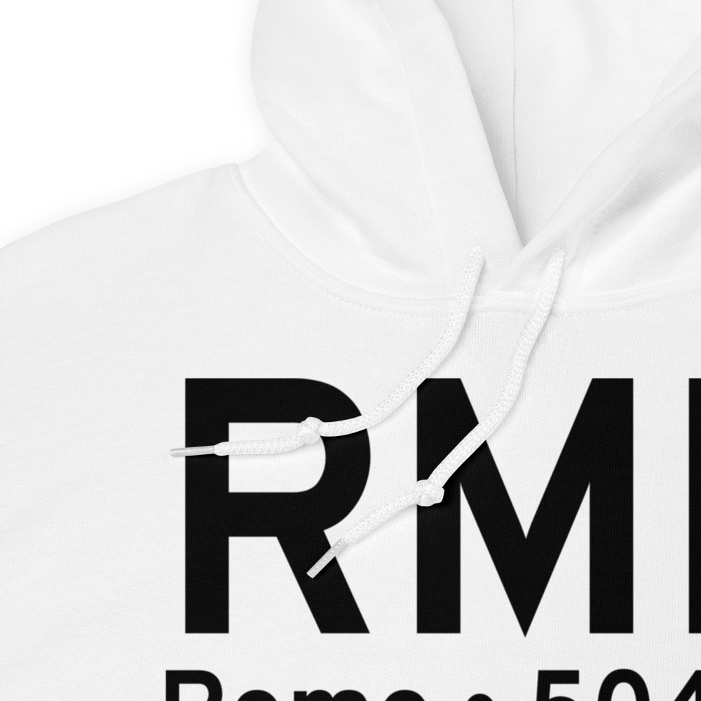 Rome (KRME) Airport Hoodie Sweatshirt 