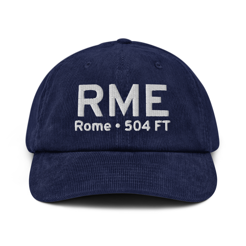 Rome (KRME) Airport Hat 