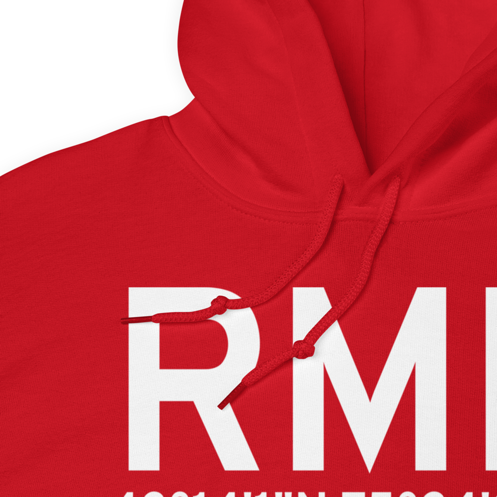 Rome (KRME) Airport Hoodie Sweatshirt 