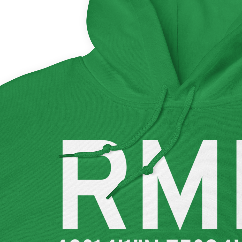 Rome (KRME) Airport Hoodie Sweatshirt 