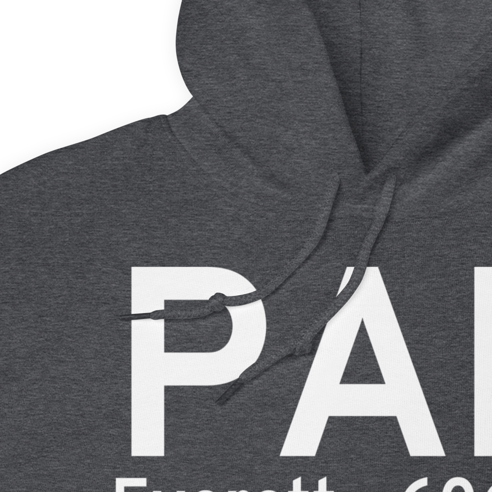 Everett (KPAE) Airport Hoodie Sweatshirt 