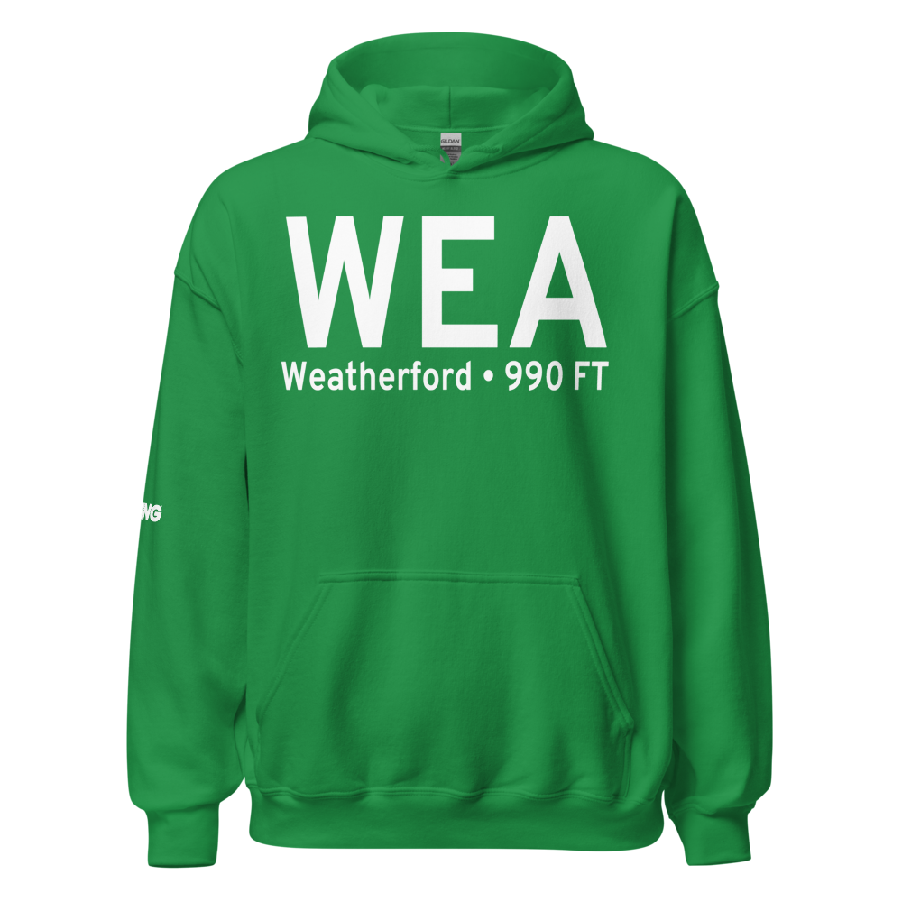 Weatherford (WEA) Airport Hoodie Sweatshirt 
