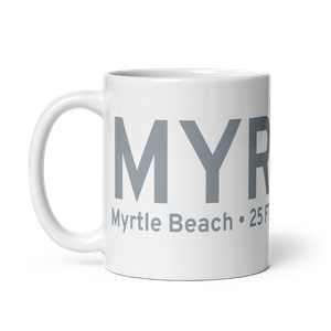 Myrtle Beach (KMYR) Airport Mug