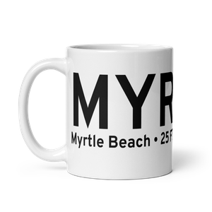 Myrtle Beach (KMYR) Airport Mug