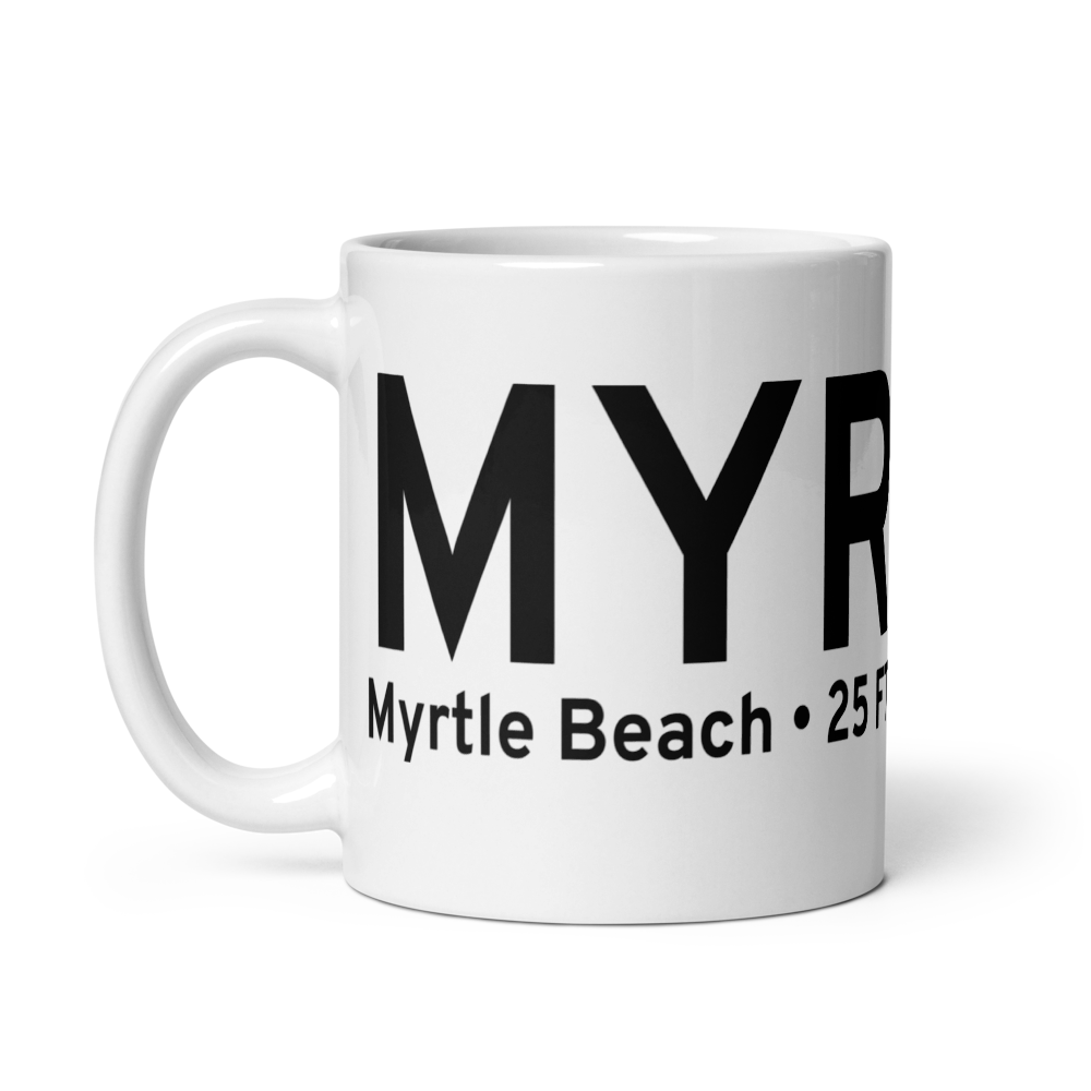 Myrtle Beach (KMYR) Airport Mug 