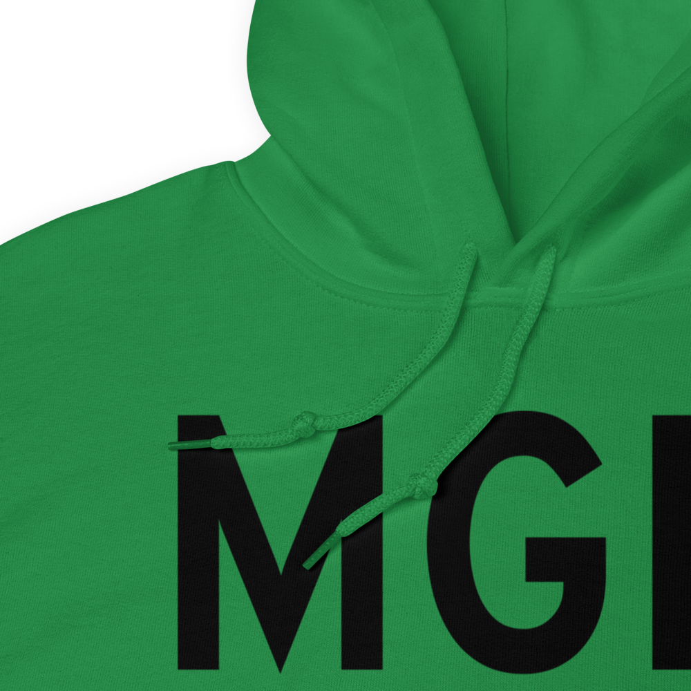 Harbor Springs (KMGN) Airport Hoodie Sweatshirt 