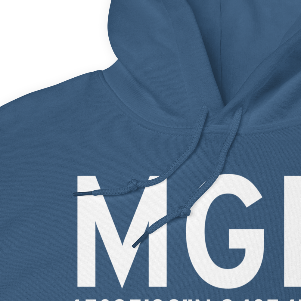 Harbor Springs (KMGN) Airport Hoodie Sweatshirt 