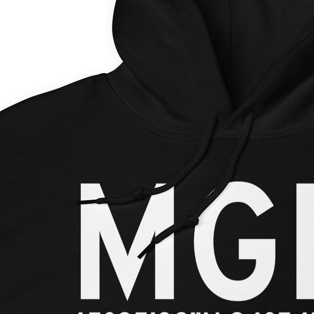 Harbor Springs (KMGN) Airport Hoodie Sweatshirt 