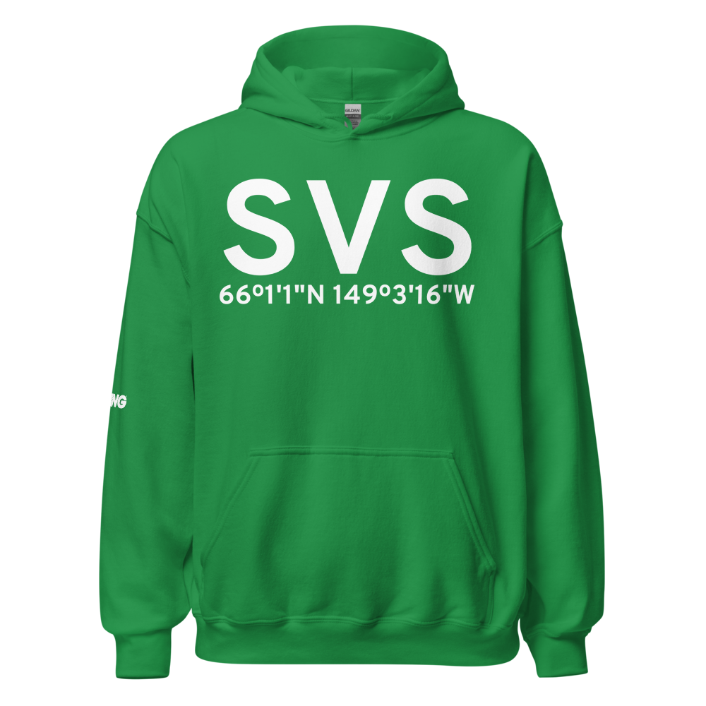 Stevens Village (SVS) Airport Hoodie Sweatshirt 