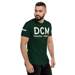 Chester (KDCM) Airport Tri-blend T-Shirt