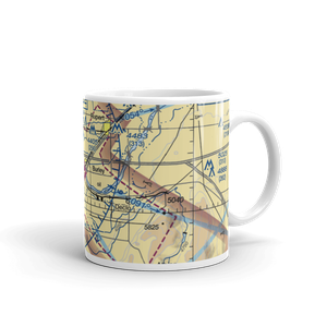 Burley Municipal Airport (BYI) VFR Sectional  Mug