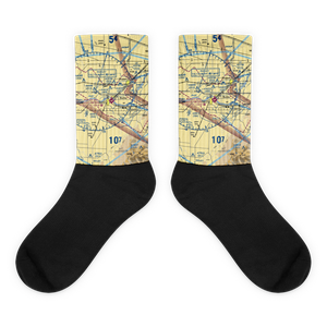 Burley Municipal Airport (BYI) VFR Sectional Socks