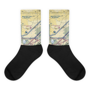 Bicycle Lake Army Air Field (BYS) VFR Sectional Socks