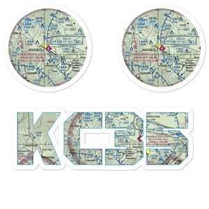Reedsburg Municipal Airport (C35) VFR Sectional Sticker Pack