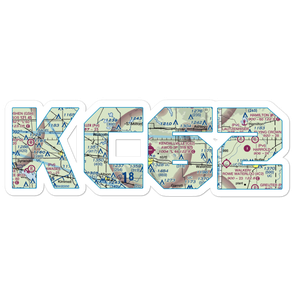 Kendallville Municipal Airport (C62) VFR Sectional Sticker